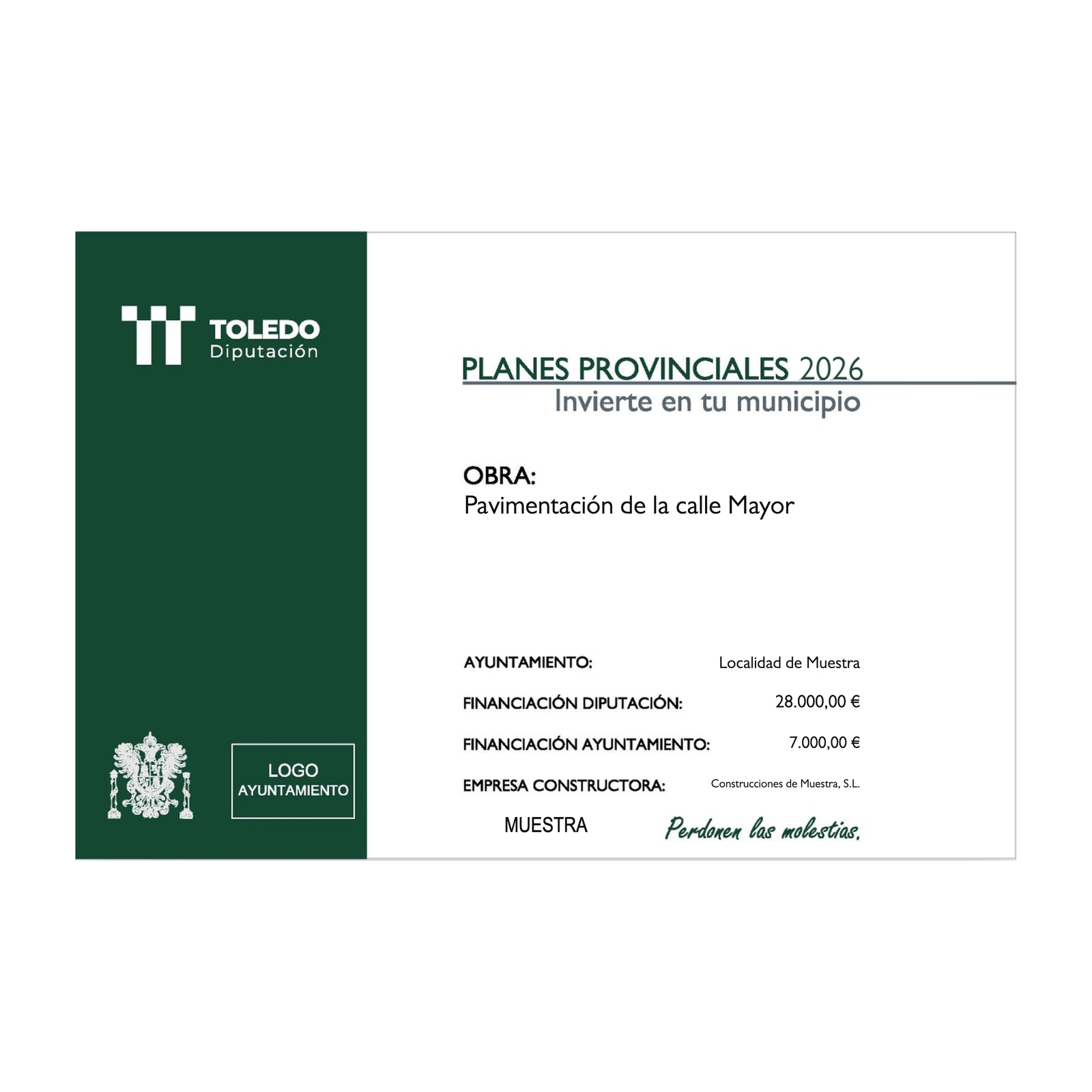 Cartel Plan Provincial de Toledo 2026