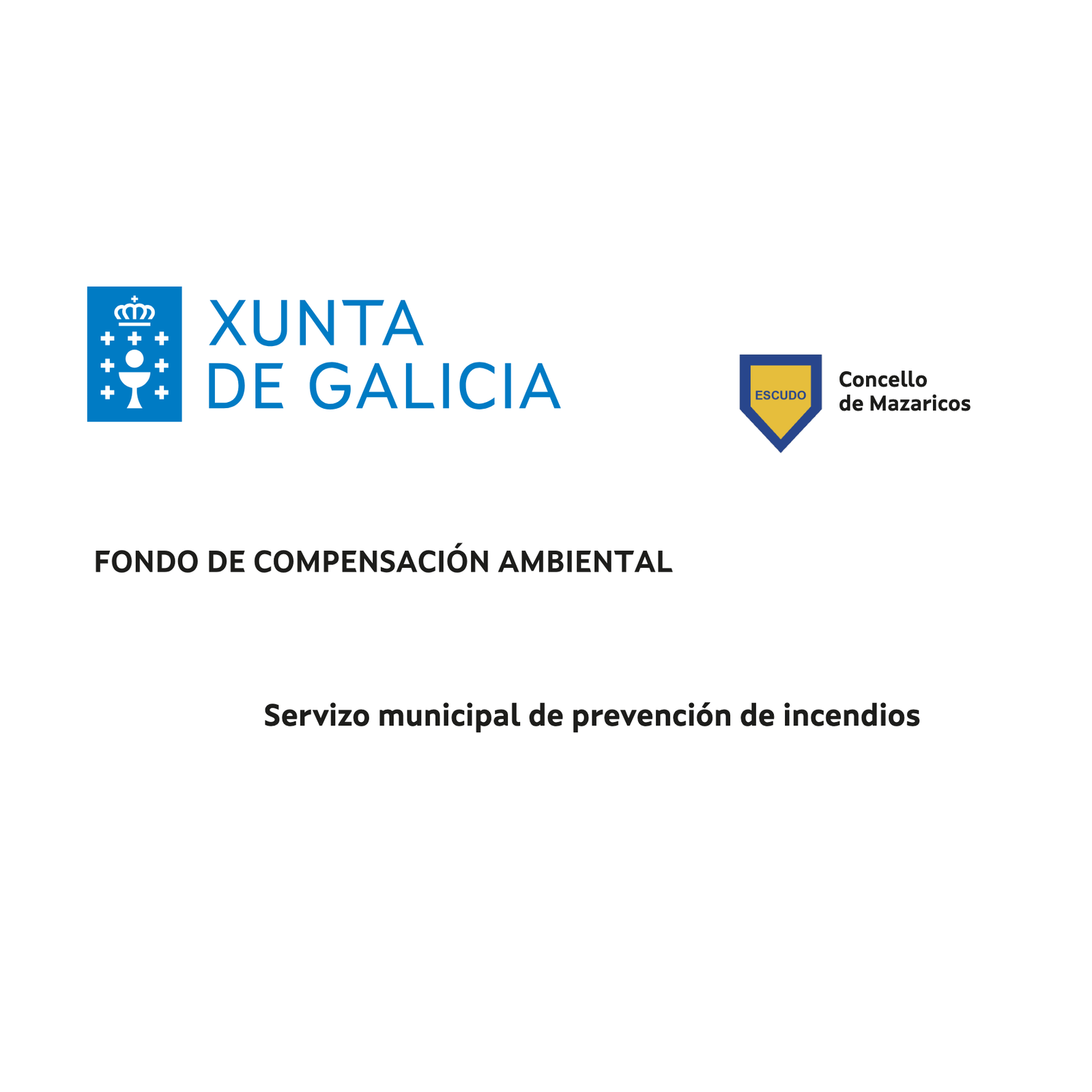 Rótulo de vehículos do Fondo de Compensación Ambiental · Xunta de Galicia