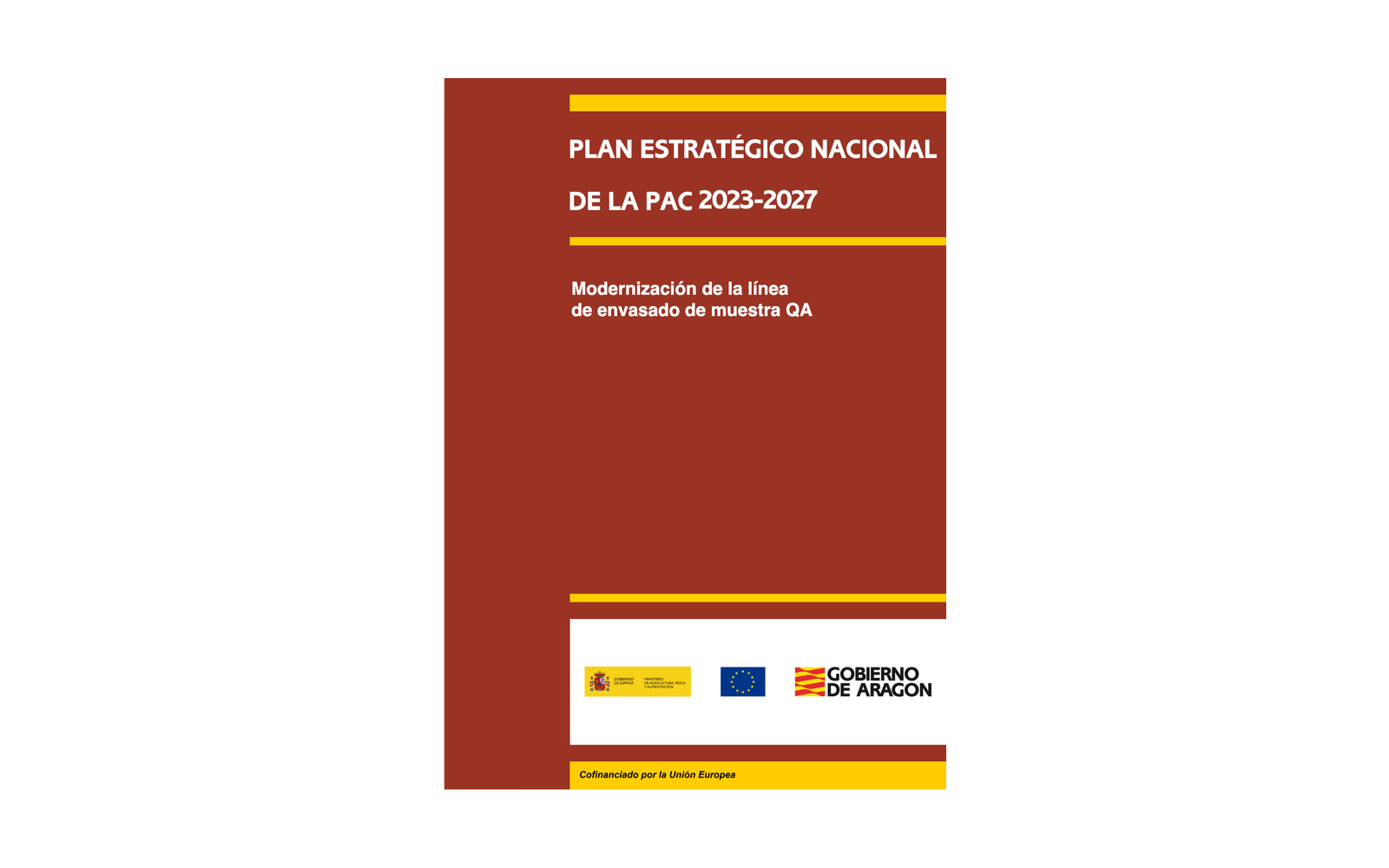 Ejemplo contextual de Cartel PEPAC 2023-2027 Aragón (FEADER)