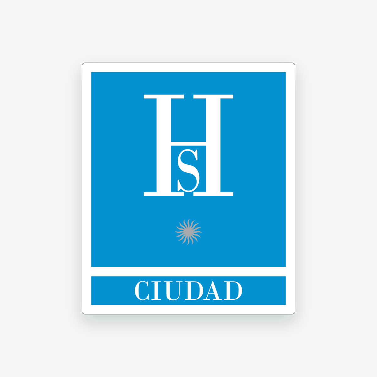 Placa de hostal de Andalucía