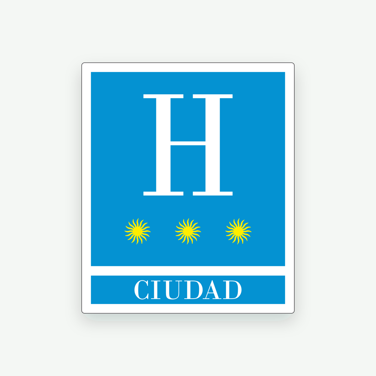 Placa de hotel de Andalucía