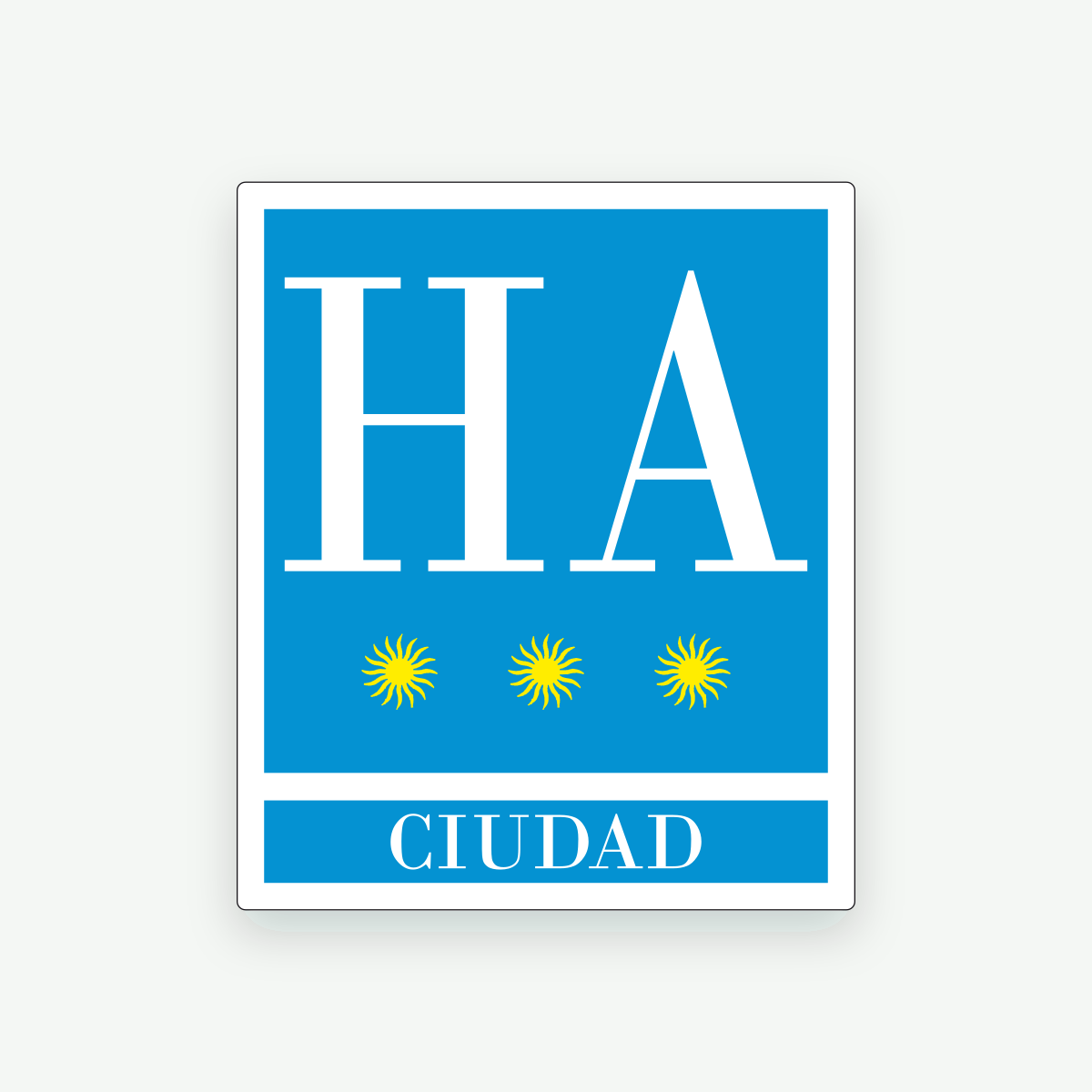 Placa de hotel-apartamento de Andalucía