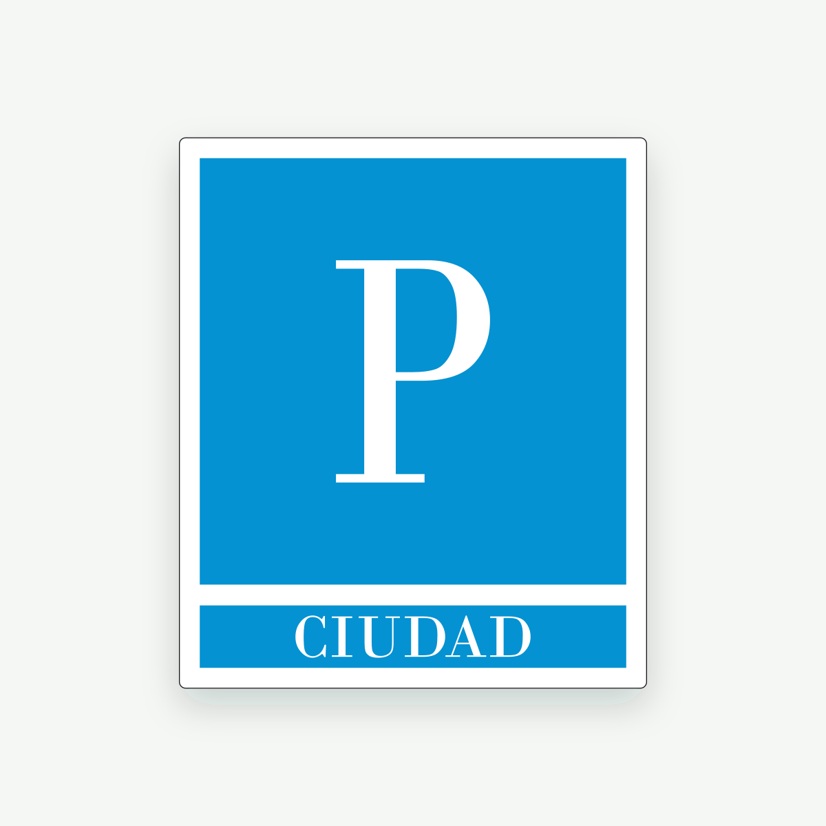 Placa de pensión de Andalucía