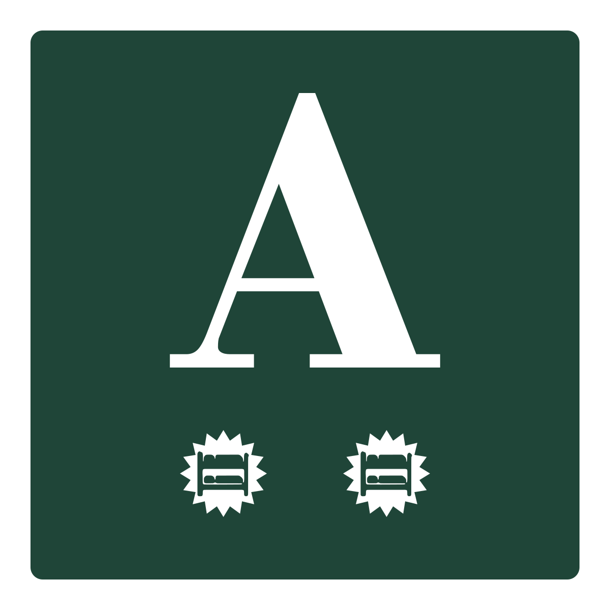 Placas de albergue de Navarra