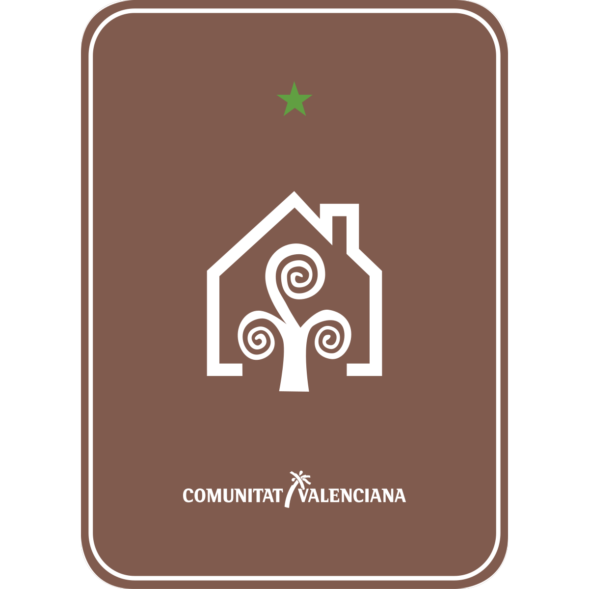 Placas de alojamiento rural de la Comunitat Valenciana
