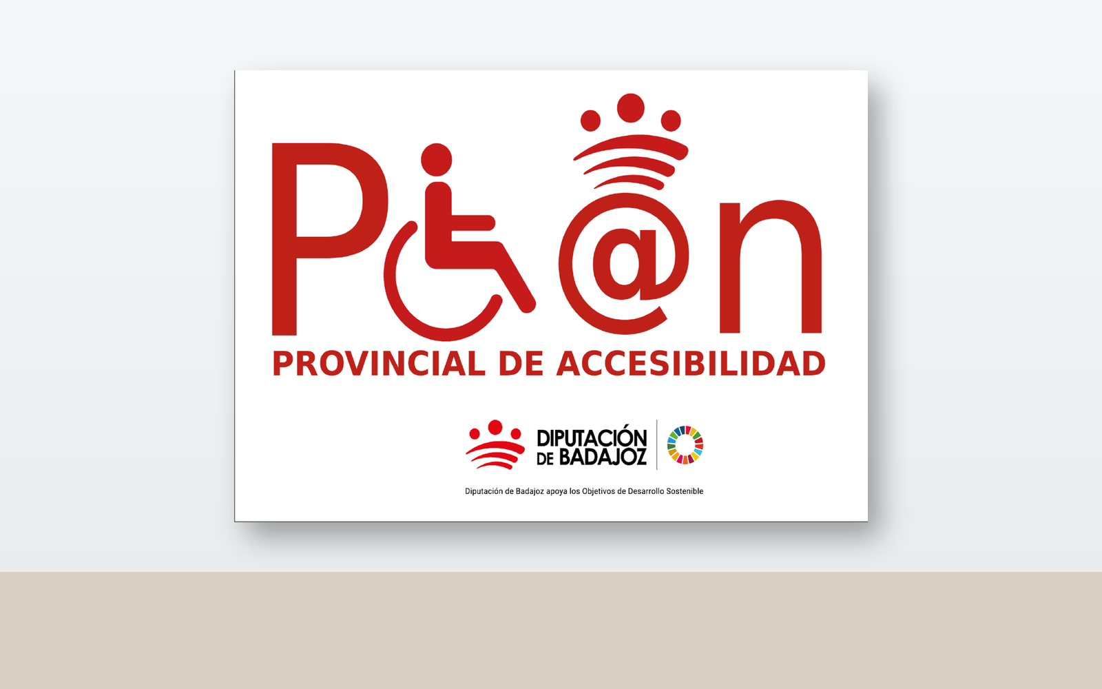 Ejemplo contextual de Accesibilidad Diputación de Badajoz 2025