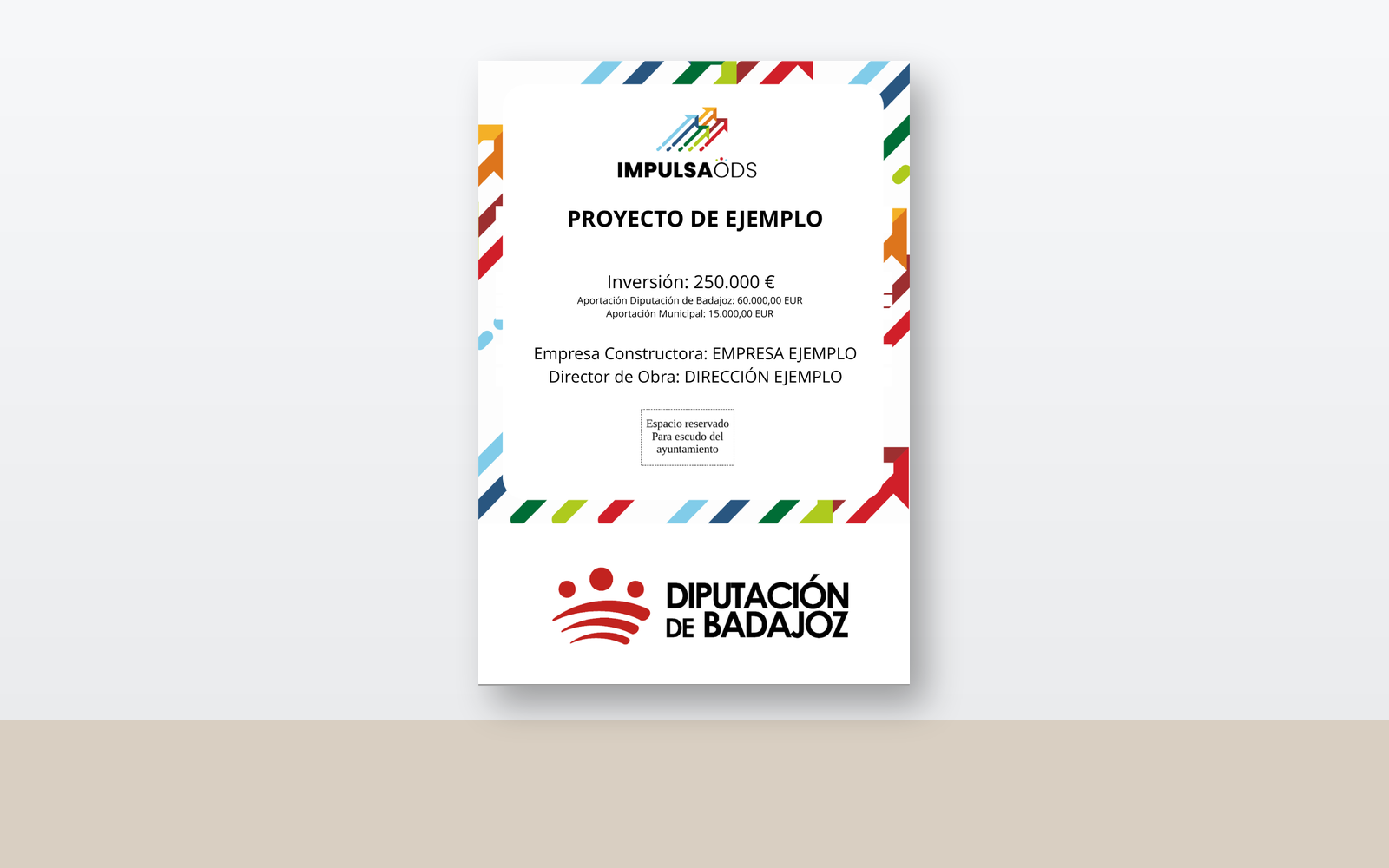 Ejemplo contextual de Impulsa ODS Diputación de Badajoz 2024
