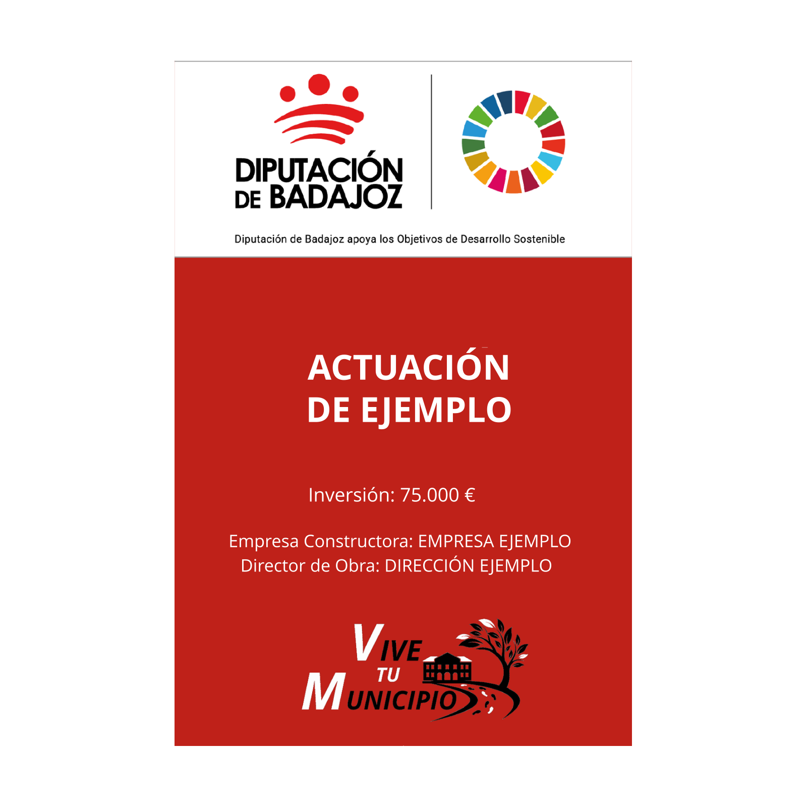 Vive tu Municipio Diputación de Badajoz 2025