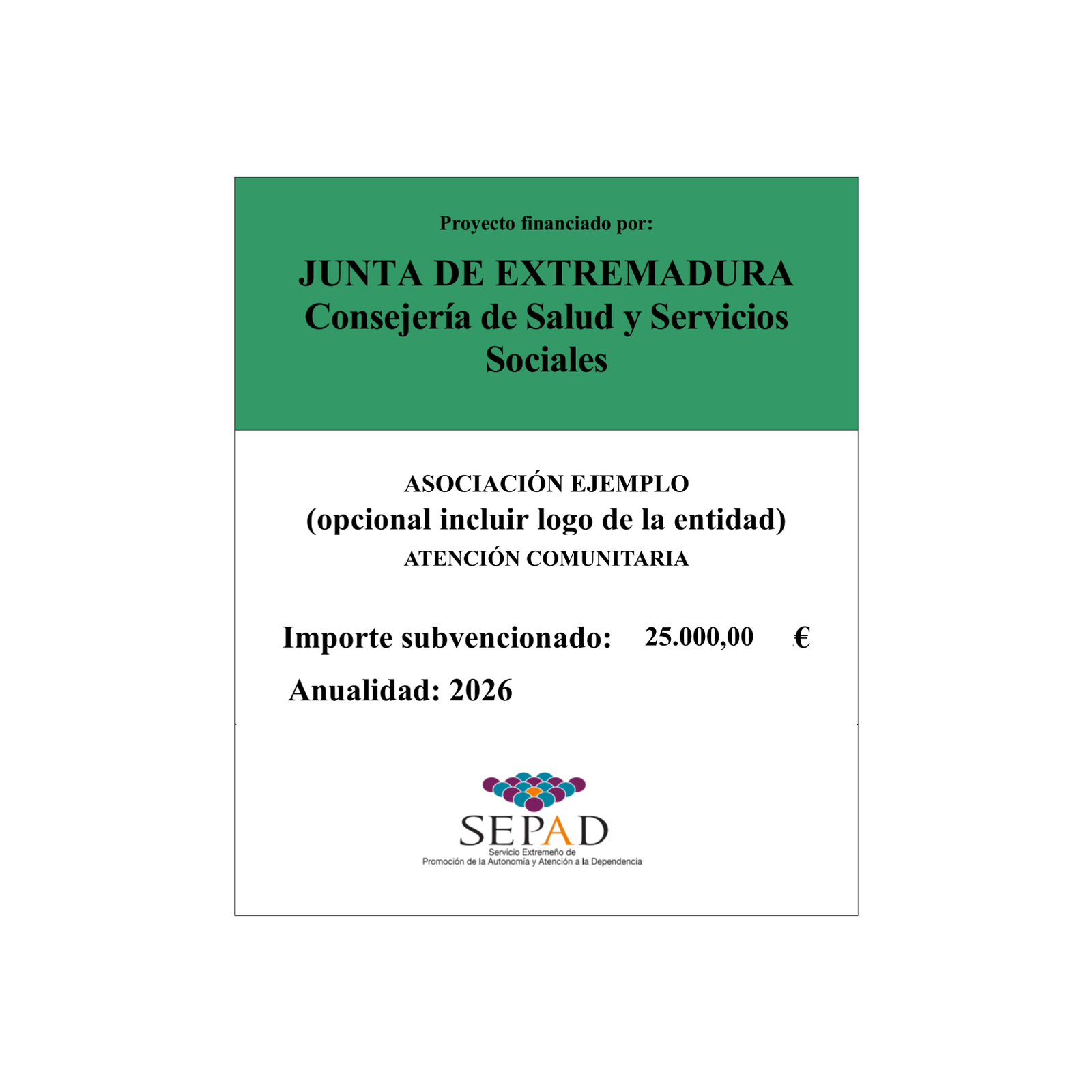 Servicios a personas con discapacidad SEPAD 2026